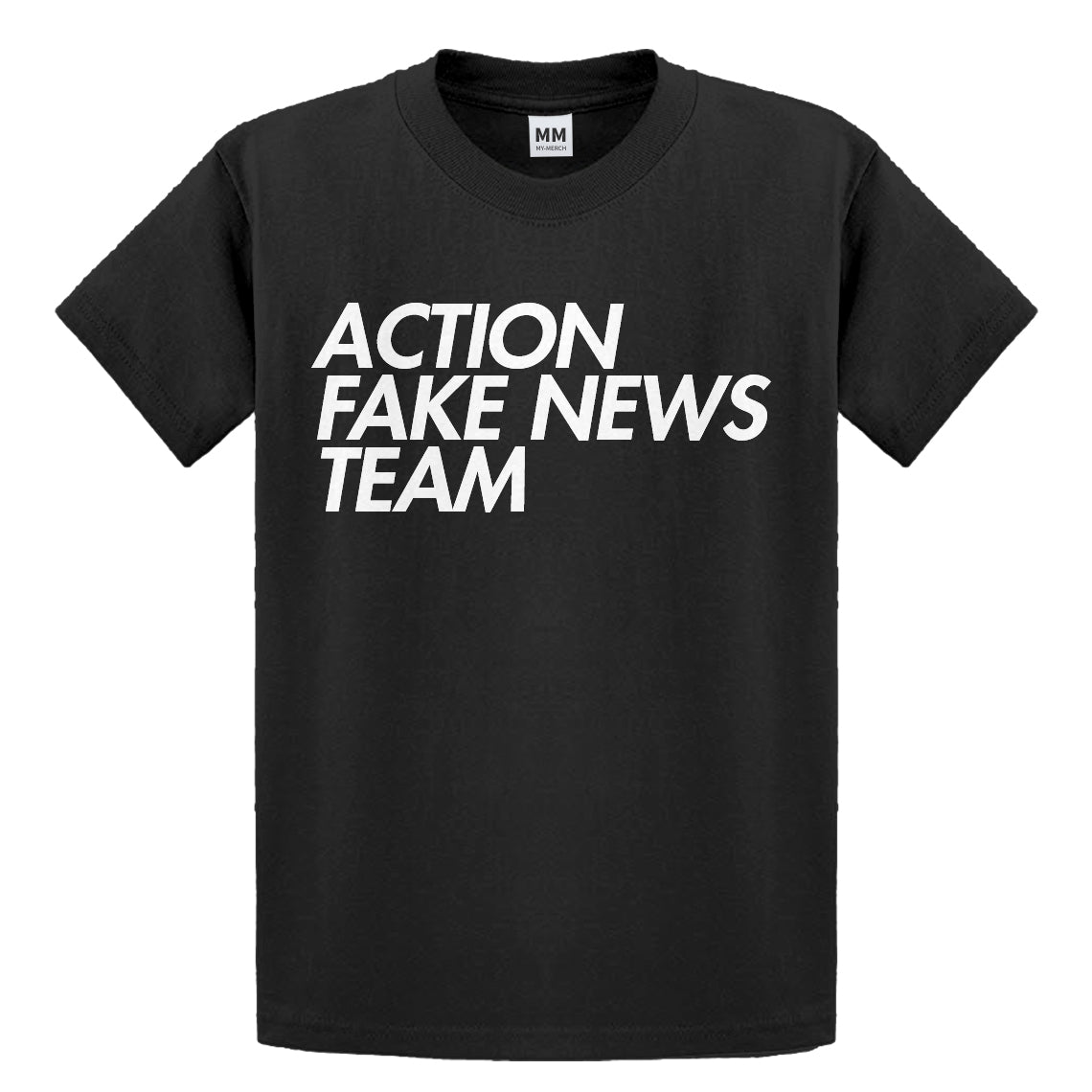 Youth Action Fake News Team Kids T-shirt