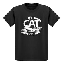 Youth My Cat Thinks I'm Cool Kids T-shirt