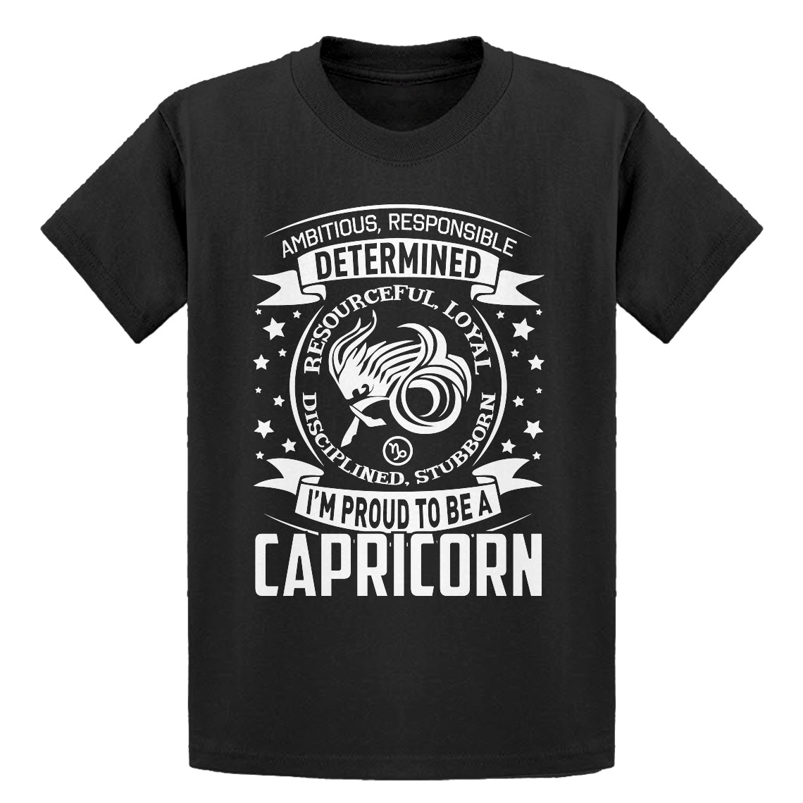 Youth Capricorn Zodiac Astrology Kids T-shirt