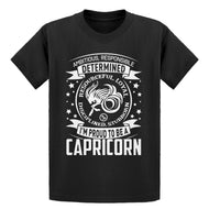 Youth Capricorn Zodiac Astrology Kids T-shirt