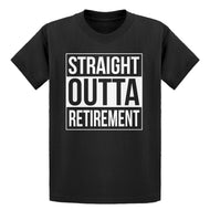 Youth Straight Outta Retirement Kids T-shirt