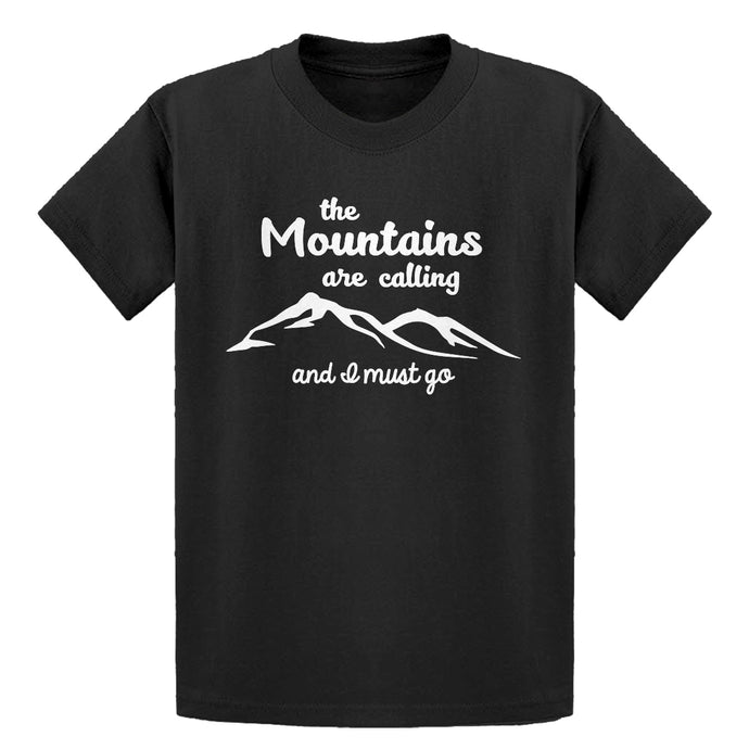 Youth The Mountains are Calling Kids T-shirt