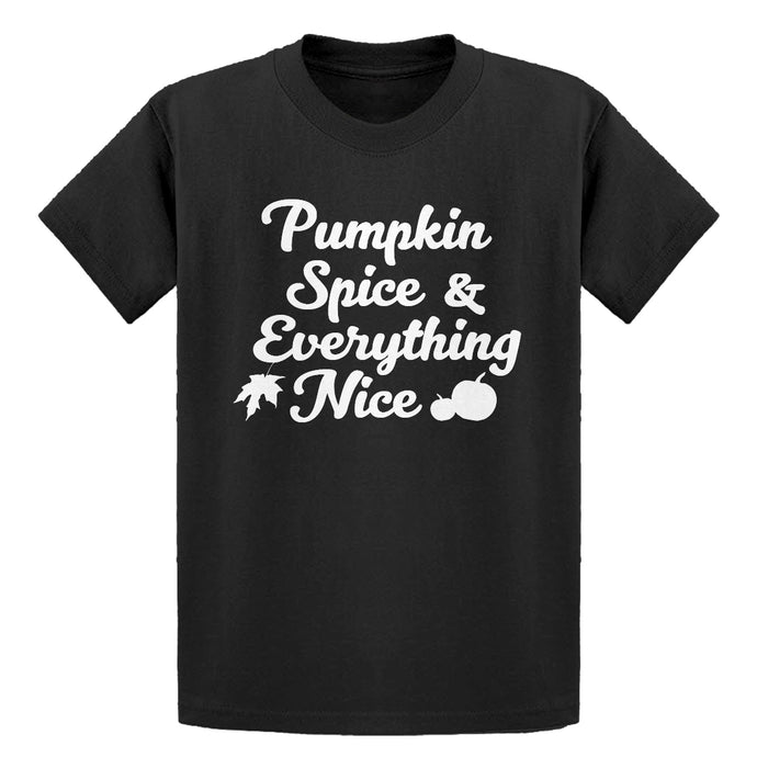 Youth Pumpkin Spice and Everything Nice Kids T-shirt