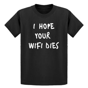 Youth I Hope Your Wifi Dies Kids T-shirt