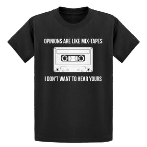 Youth Opinions are like Mixtapes Kids T-shirt