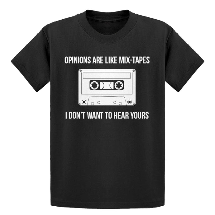 Youth Opinions are like Mixtapes Kids T-shirt