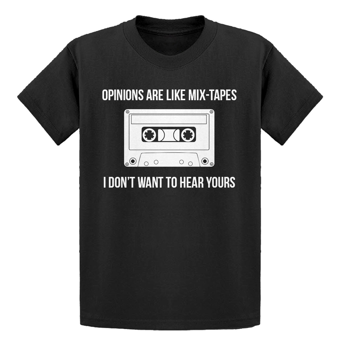 Youth Opinions are like Mixtapes Kids T-shirt
