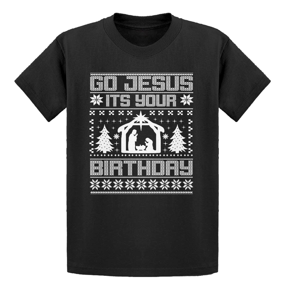Youth Go Jesus Its Your Birthday Kids T-shirt