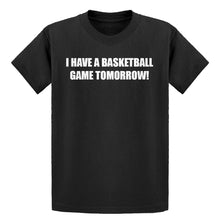 Youth Basketball Game Tomorrow Kids T-shirt