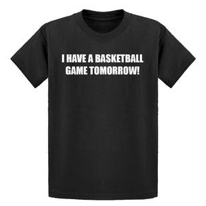 Youth Basketball Game Tomorrow Kids T-shirt