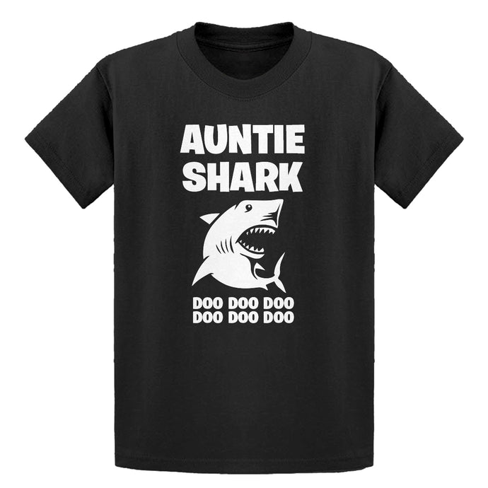 Youth Auntie Shark Kids T-shirt
