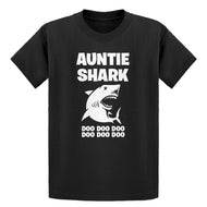 Youth Auntie Shark Kids T-shirt