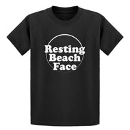 Youth Resting Beach Face Kids T-shirt