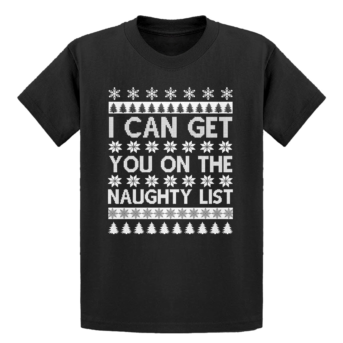 Youth I can get you on the Naughty List Kids T-shirt