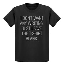 Youth Leave the Tshirt Blank Kids T-shirt