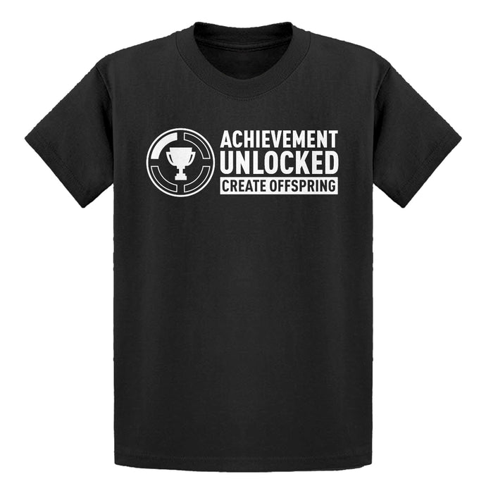 Youth Achievement Unlocked Create Offspring Kids T-shirt