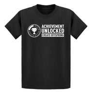 Youth Achievement Unlocked Create Offspring Kids T-shirt