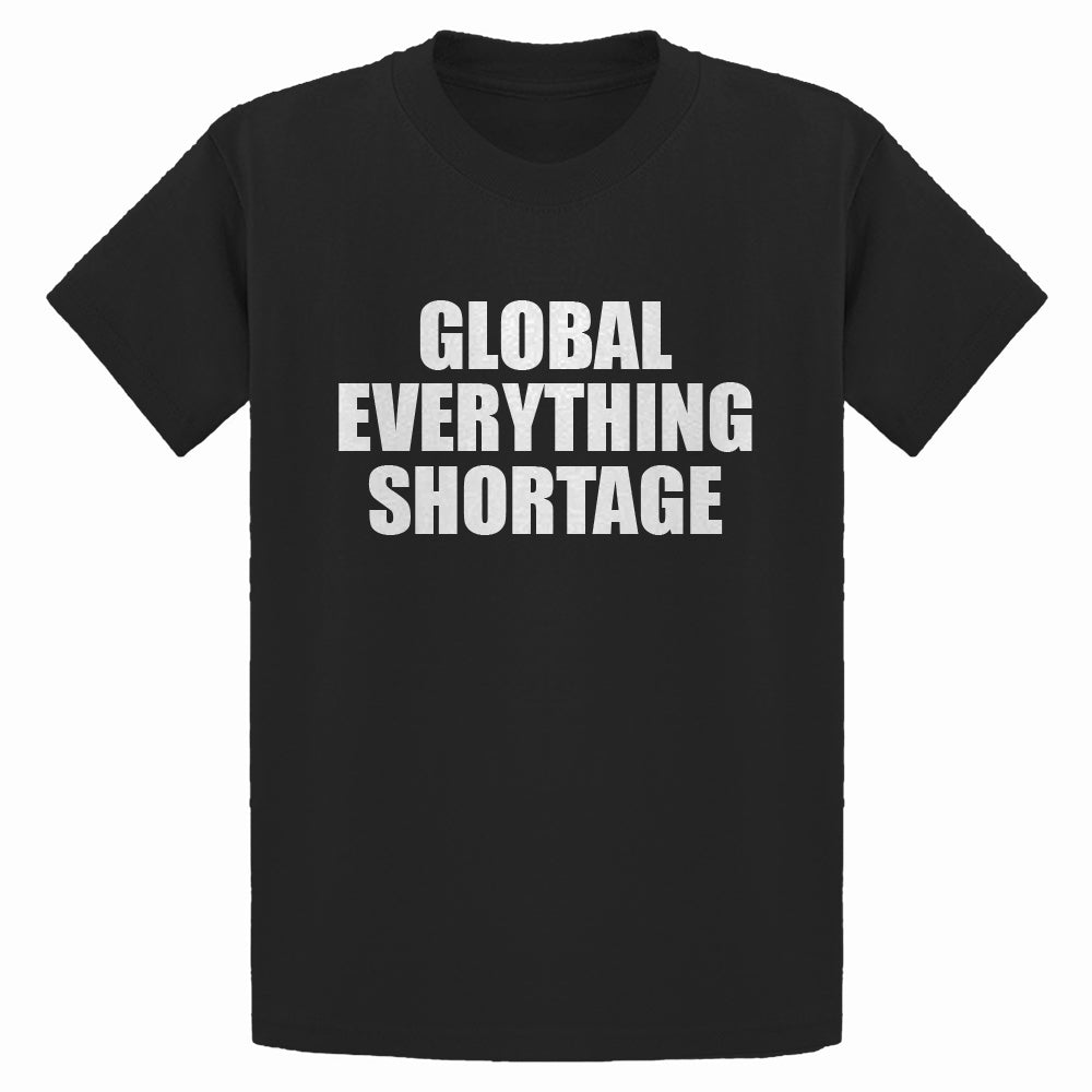 Youth Global Everything Shortage Kids T-shirt