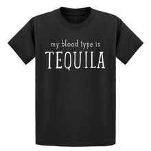Youth My Blood Type is Tequila Kids T-shirt
