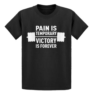Youth Pain is Temporary Victory is Forever Kids T-shirt