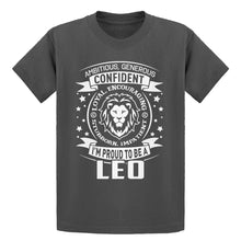 Youth Leo Astrology Zodiac Sign Kids T-shirt