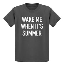 Youth Wake me When its Summer Kids T-shirt