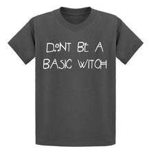 Youth Dont Be a Basic Witch Kids T-shirt