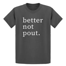 Youth Better Not Pout Kids T-shirt