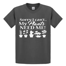 Youth I Cant My Plants Need Me! Kids T-shirt