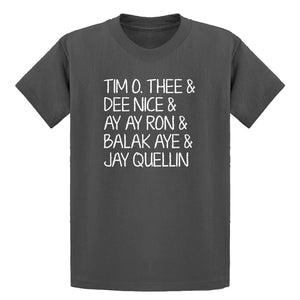 Youth Tim O. Thee & Dee Nice & Ay Ay Ron & Balak Aye & Jay Quellin Kids T-shirt