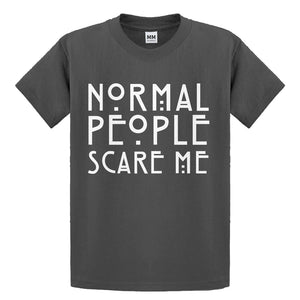 Youth Normal People Scare Me Kids T-shirt