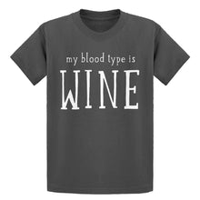 Youth My Blood Type is Wine Kids T-shirt