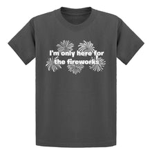 Youth I'm Only Here for the Fireworks Kids T-shirt