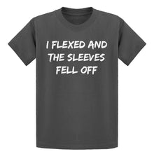 Youth I Flexed and the Sleeves Fell Off Kids T-shirt
