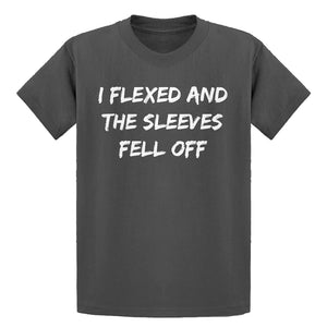 Youth I Flexed and the Sleeves Fell Off Kids T-shirt
