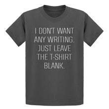 Youth Leave the Tshirt Blank Kids T-shirt
