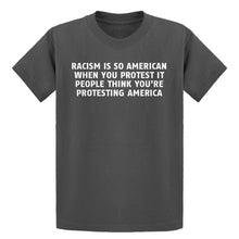 Youth Racism is so American Kids T-shirt