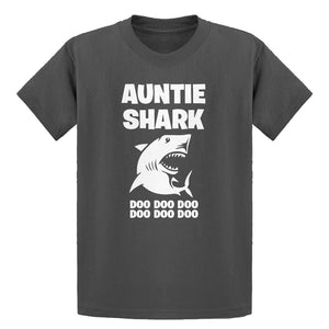Youth Auntie Shark Kids T-shirt