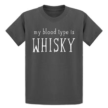 Youth My Blood Type is Whisky Kids T-shirt
