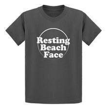 Youth Resting Beach Face Kids T-shirt