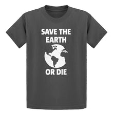 Youth Save the Earth or Die Kids T-shirt