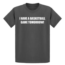 Youth Basketball Game Tomorrow Kids T-shirt