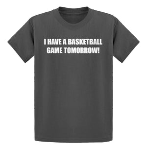 Youth Basketball Game Tomorrow Kids T-shirt
