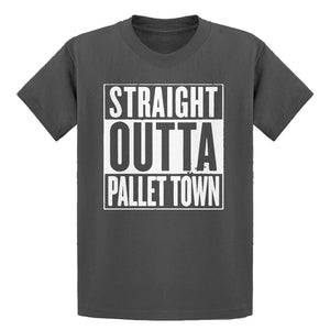 Youth Straight Outta Pallet Town Kids T-shirt