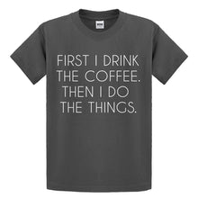 Youth First I Drink the Coffee Kids T-shirt