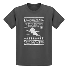 Youth Happy Human Holiday Kids T-shirt