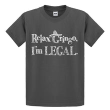 Youth Relax Gringo I'm Legal Sombrero Kids T-shirt