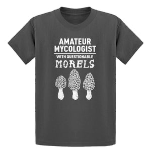 Youth Questionable Morels Kids T-shirt