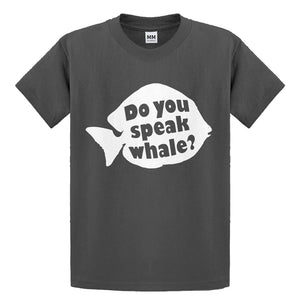 Youth Do You Speak Whale Kids T-shirt