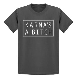 Youth Karma's a Bitch Kids T-shirt